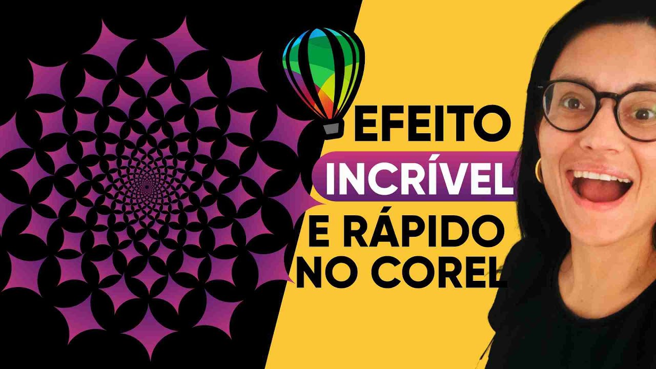 Criar padrões de estrela impressionantes no Corel Draw