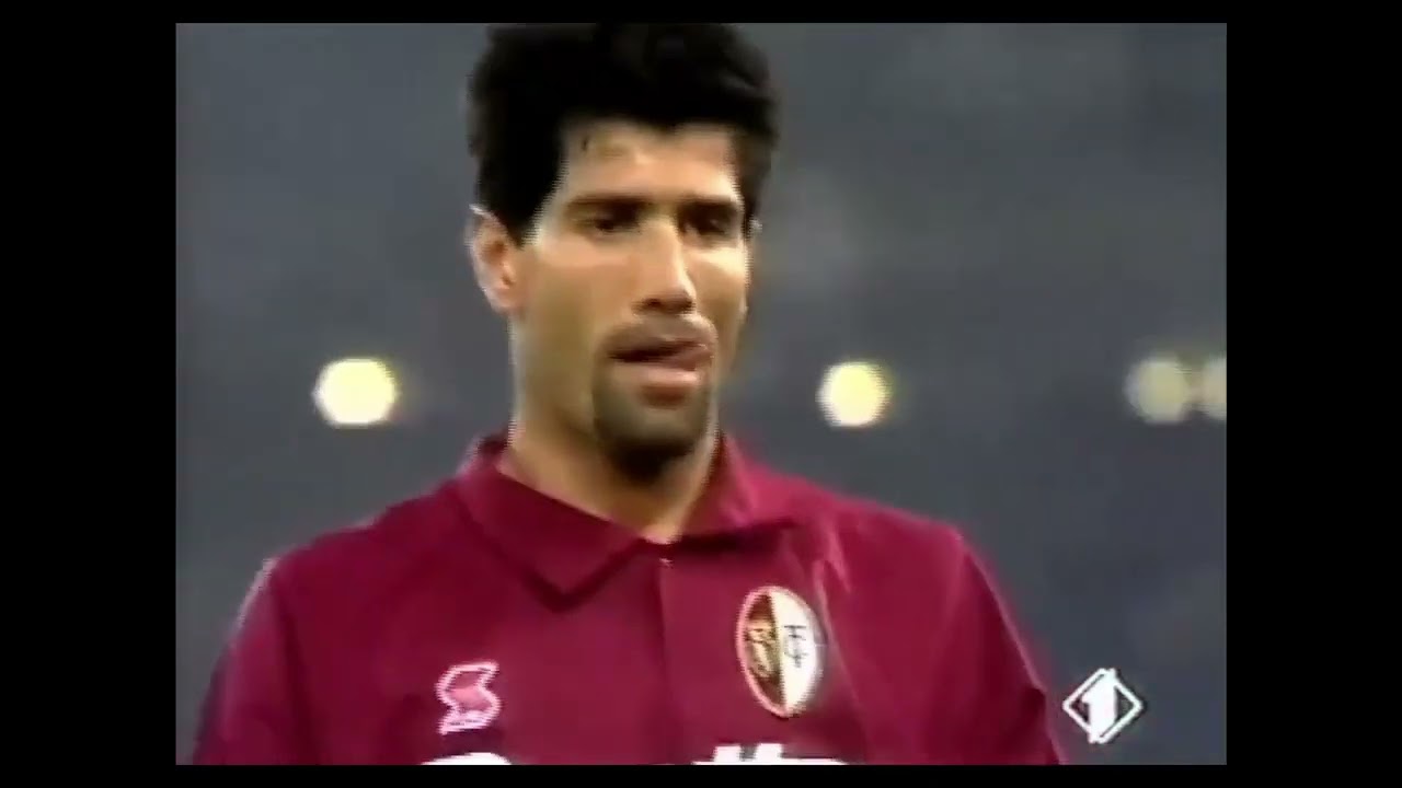 LAZIO 4-4-2 ⑩ガスコイン(Paul John Gascoigne) vs TORINO 4-4-2 ⑩エンツォ・シーフォ(Vincenzo Daniele Scifo) (前半)