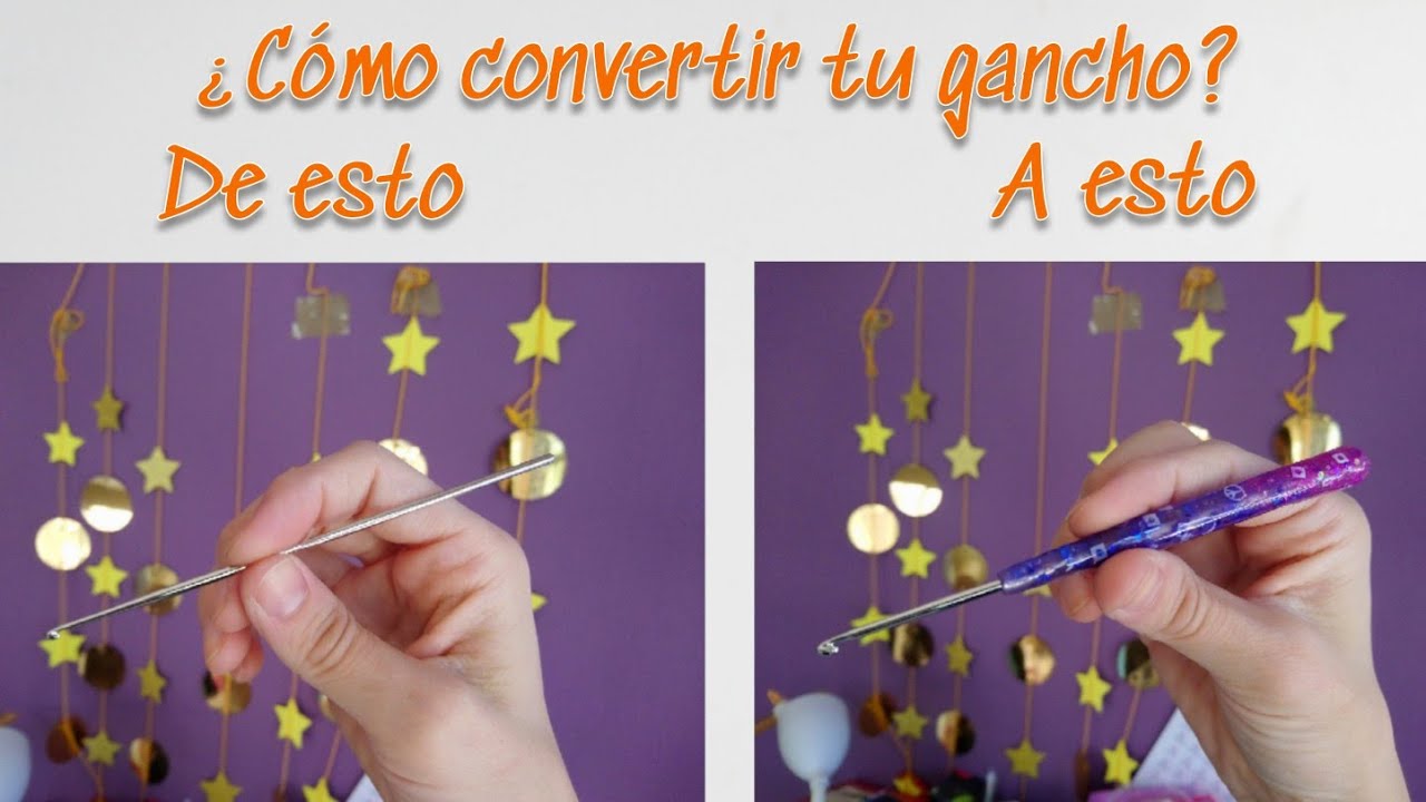 Cómo personalizar o reparar tu gancho / hacer gancho ergonómico