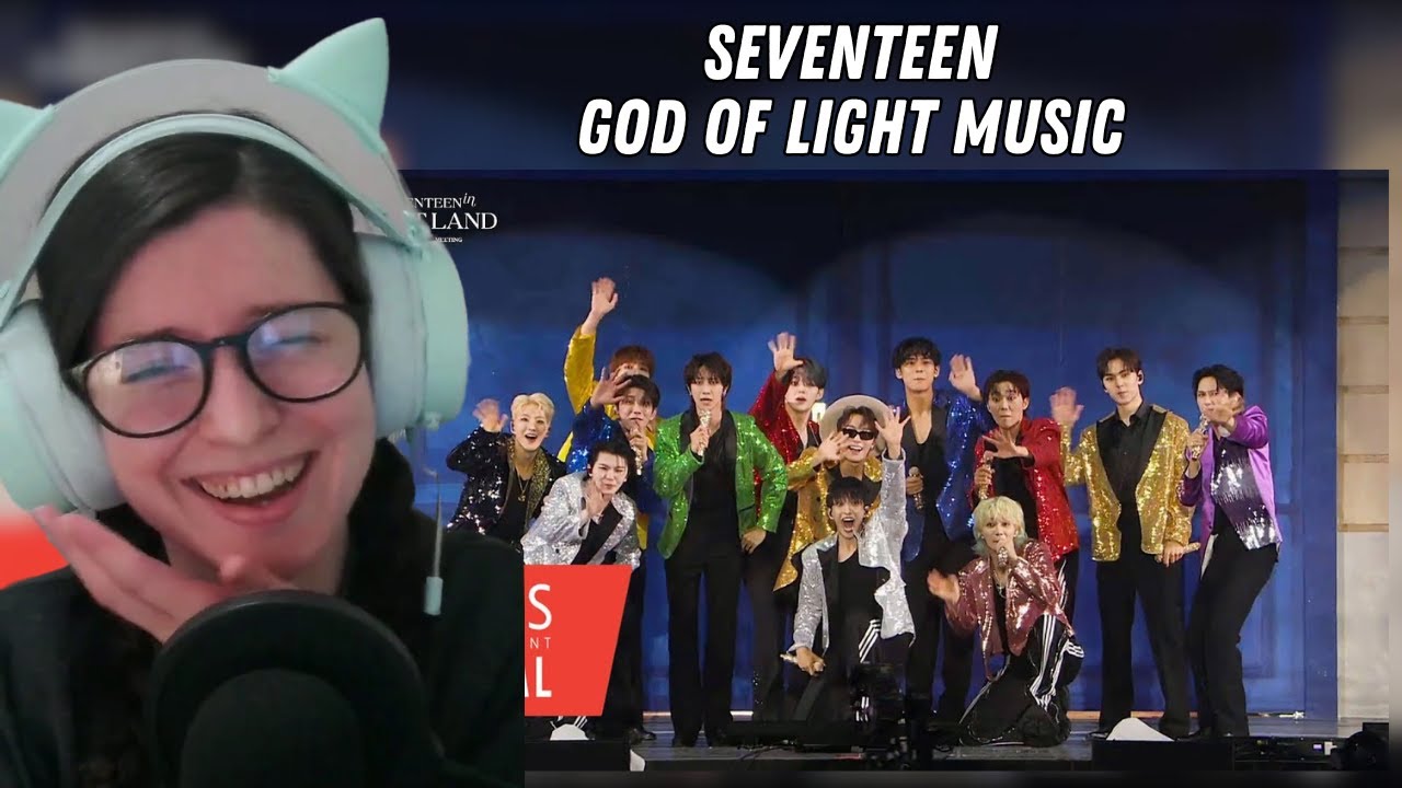 Laughing Through SEVENTEEN's 'God of Light Music' Trot Remix Performance