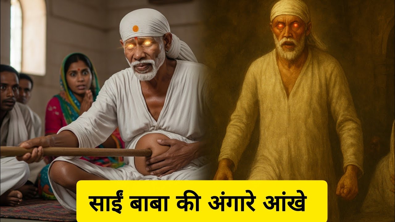 जब Sai Baba की आँखें अंगारे जैसी लाल हो गईं! Anna और Mausibai की सेवा में हुआ अचंभित घटना…