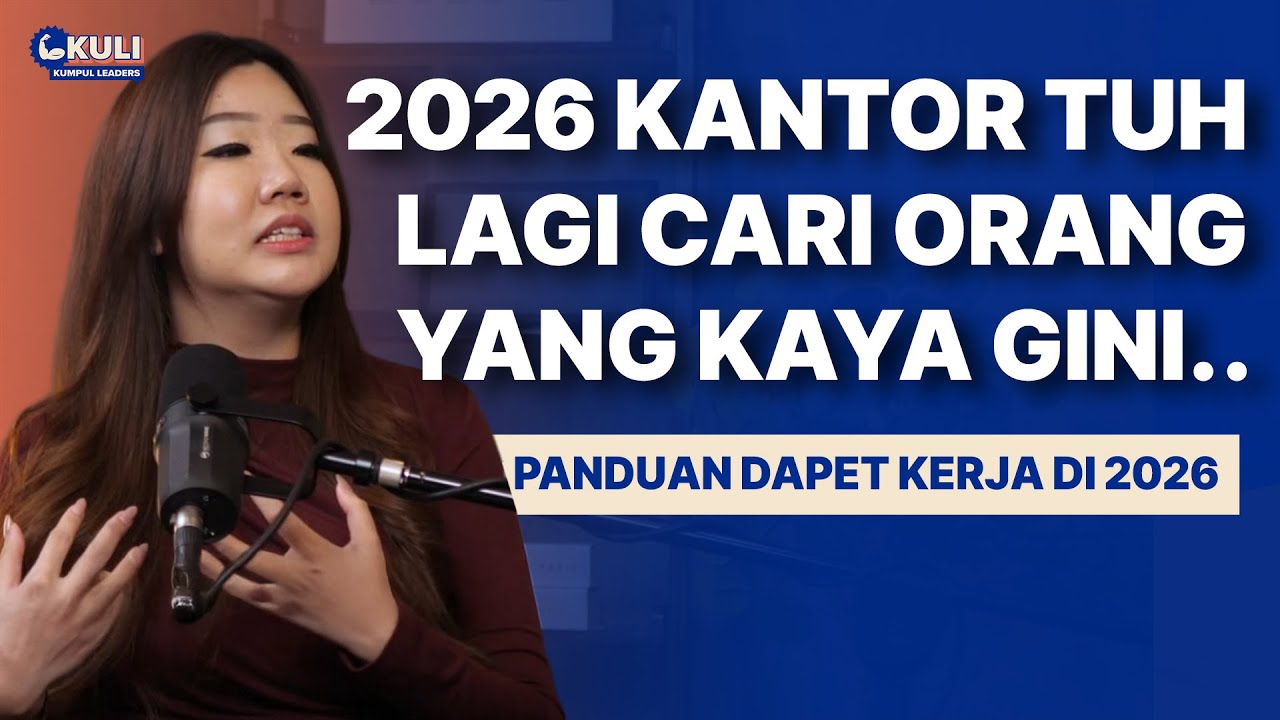 VP HR :Pelajari Ini Kalau Pengen Cepet Dapet Kerja di 2026! |#KULI 56 Jovita Jims