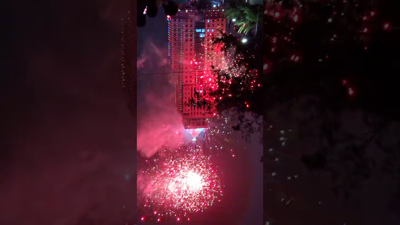 Nairobi Kenya New Year 2026 Fire Works