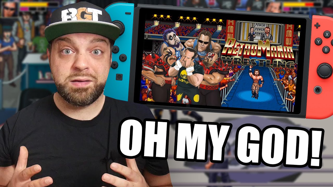 Retromania Wrestling for Nintendo Switch Is The BEST Switch Wrestling Game!