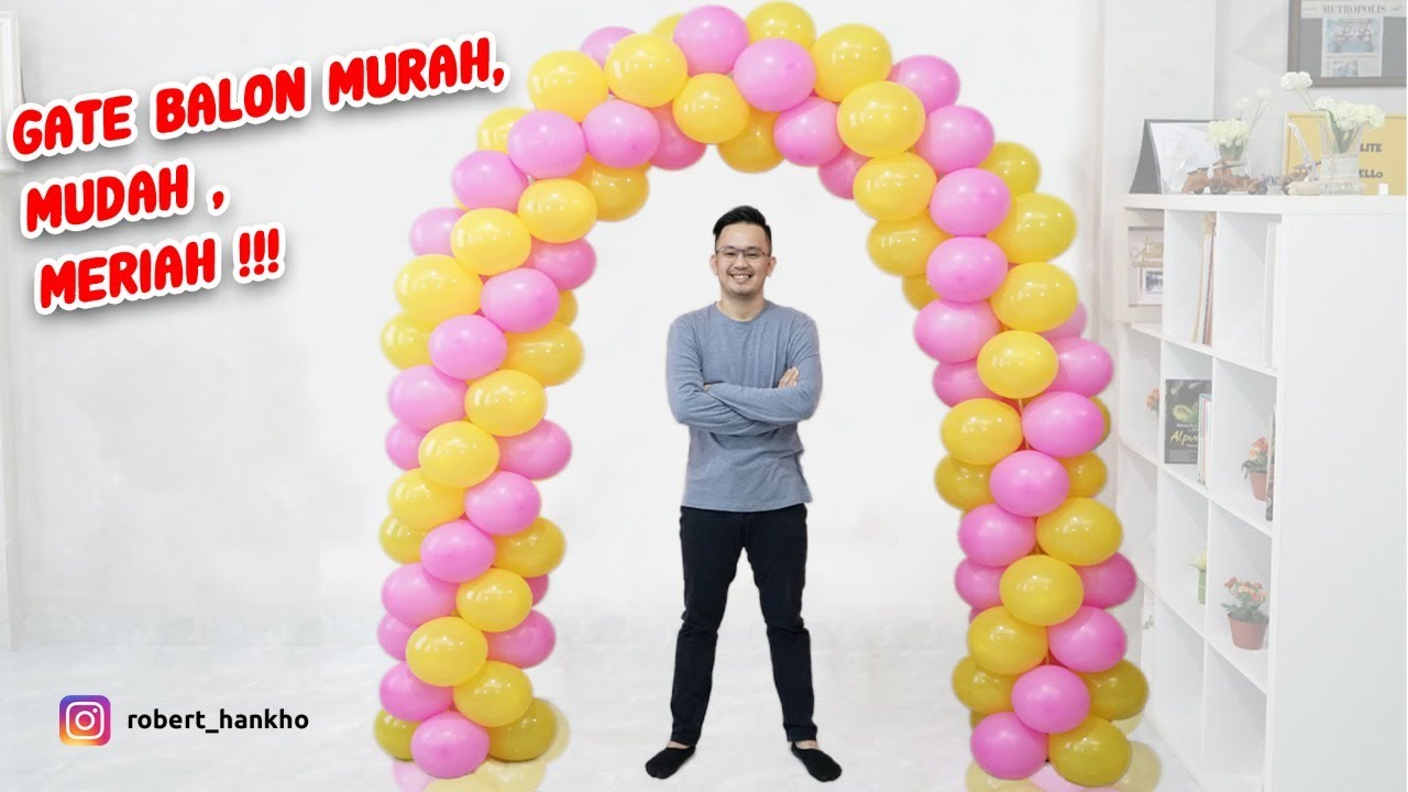 Как сделать ГАПУРА / GATE BALLOON | ОБЯЗАТЕЛЬНЫЙ ДЕКОРАТОР БАНК №8