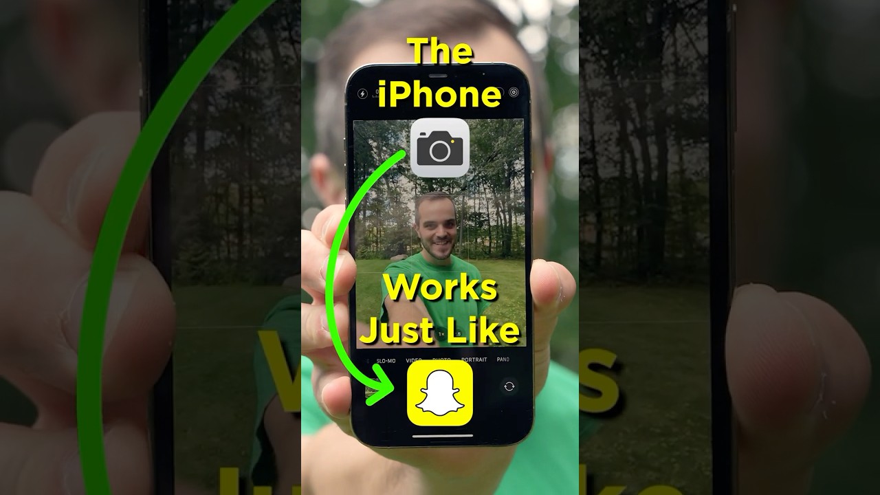 Функция Snapchat СКРЫТА в приложении &laquo;Камера&raquo; на iPhone