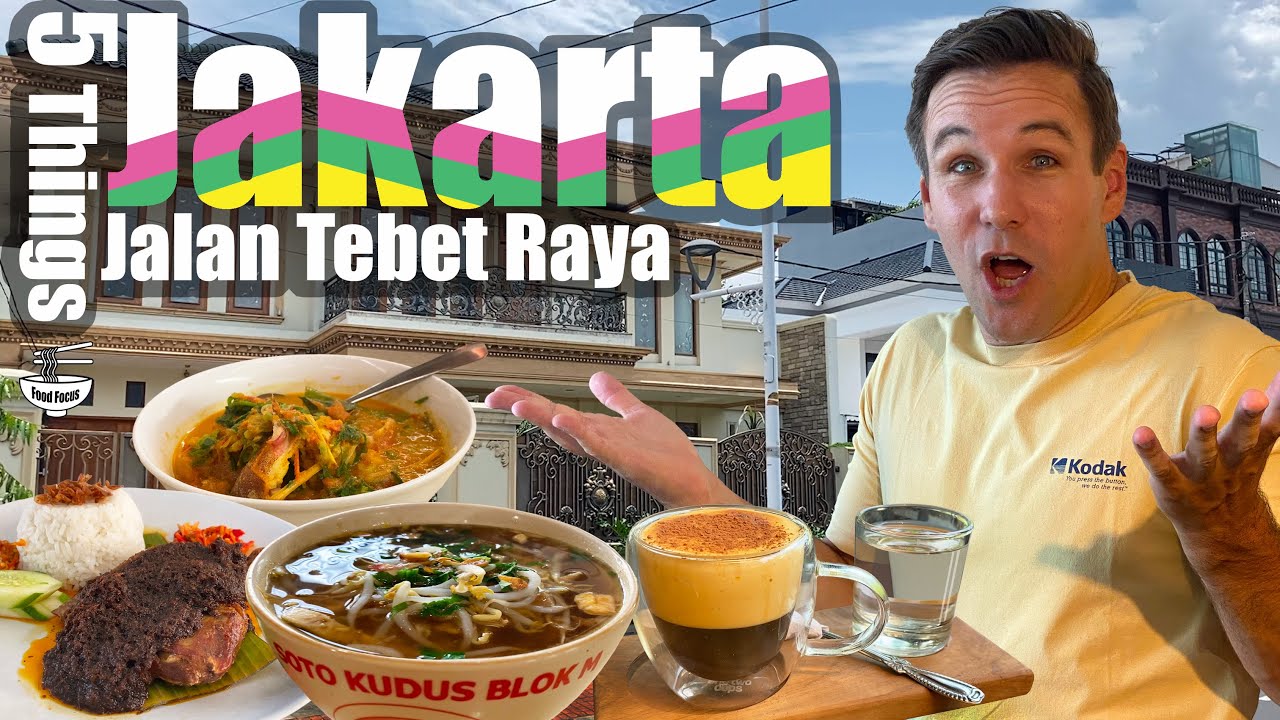 Джакарта 5 вещей: Джалан Тебет Рая, Индонезия 🇮🇩