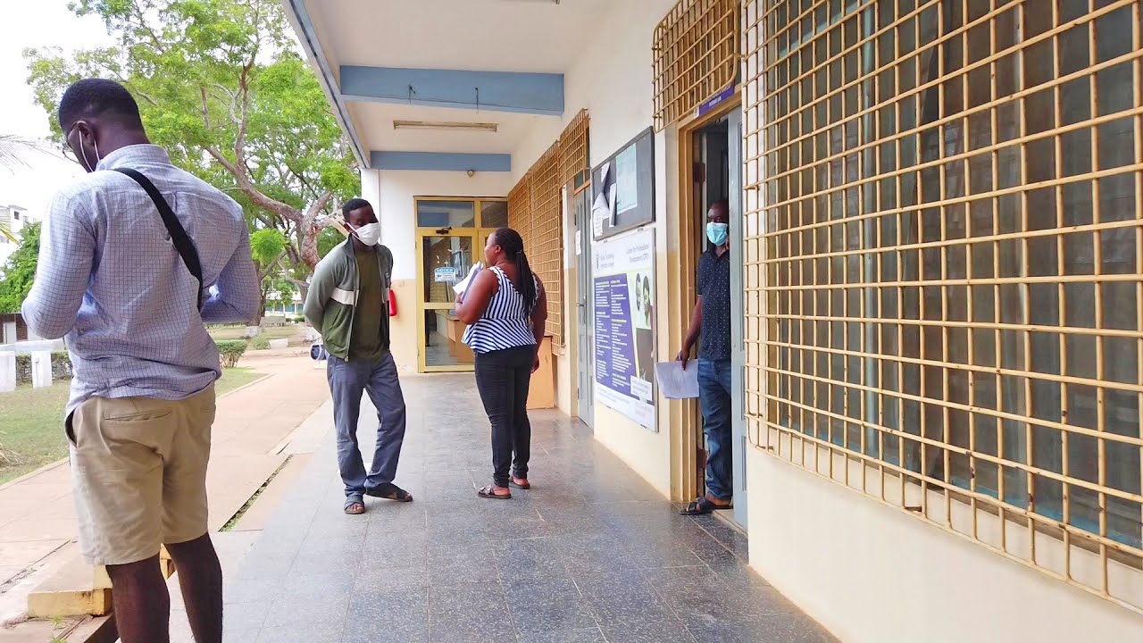 INSIDE UNIVERSITY CAMPUS GCTU GHANA ACCRA TESANO AFRICAN WALK VIDEOS