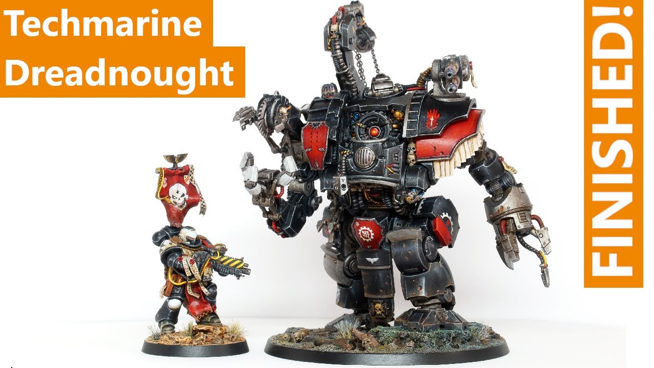Techmarine Dreadnought ptII: Iron Father Thesos