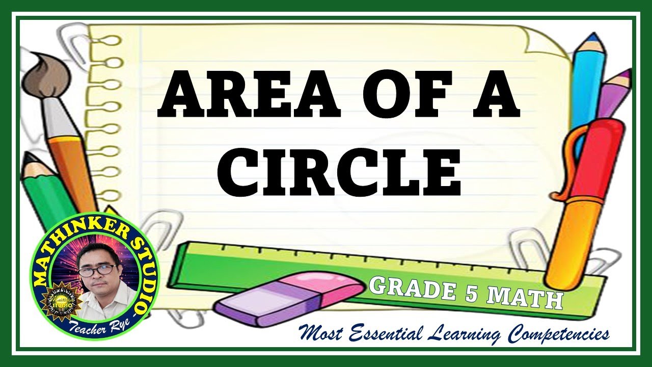 Math 5 Area of a Circle
