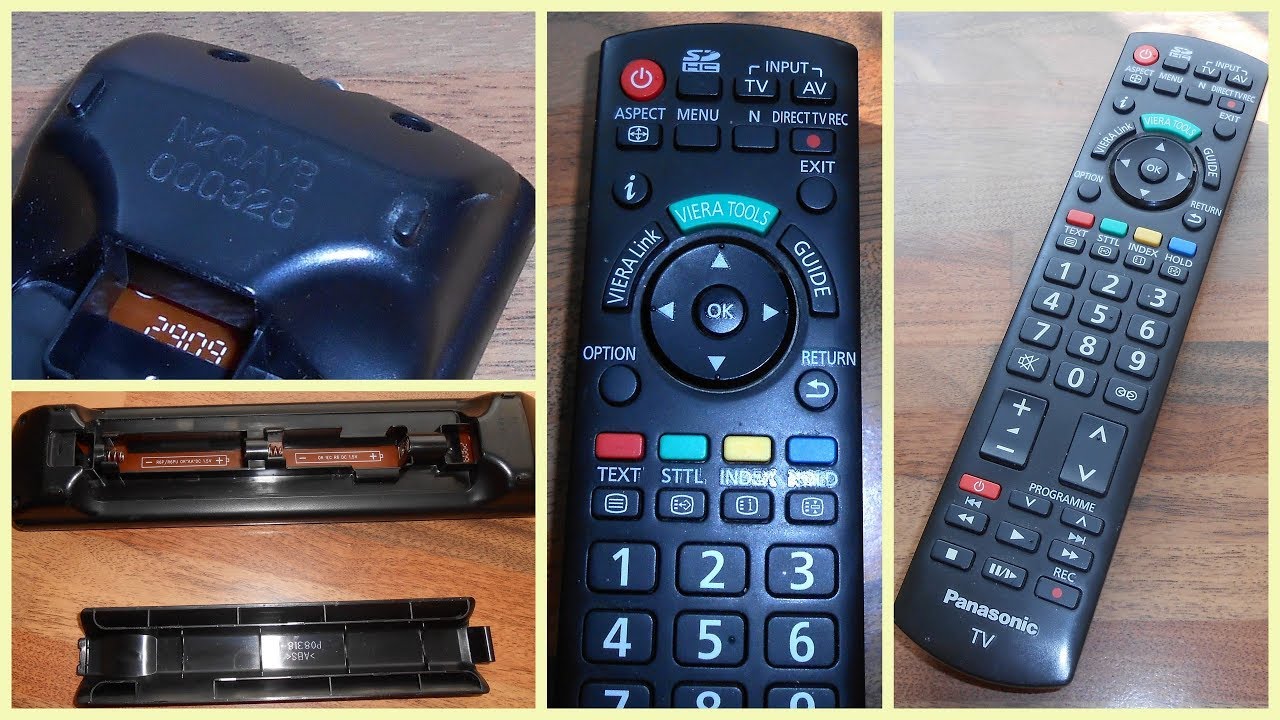 Panasonic TV Original OEM Remote Control N2QAYB000328 VGC
