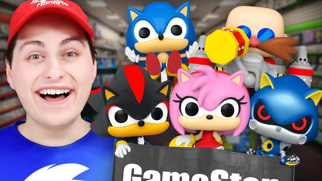 Я купил ВСЕ фигурки Sonic Funko Pop в GameStop!