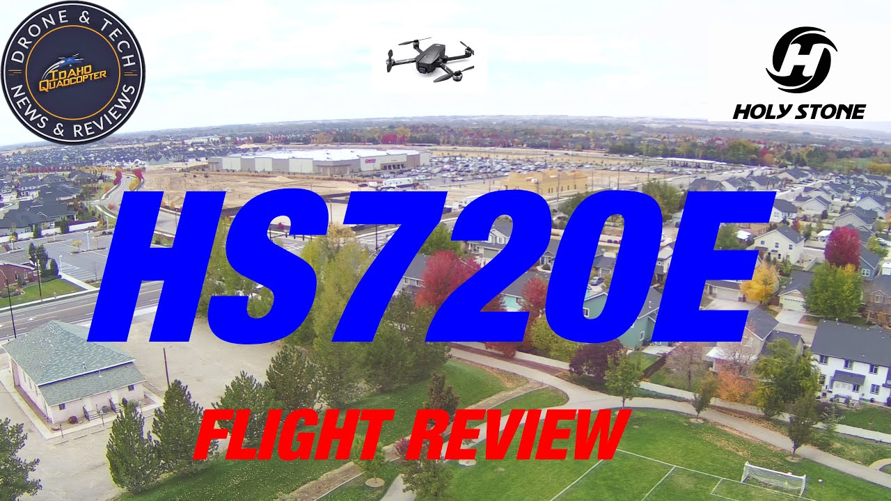Holy Stone HS720E     Unboxing and Full Flight Review