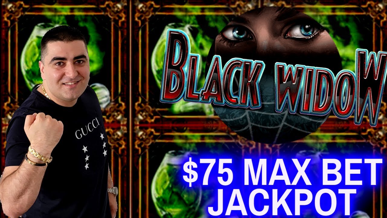 Игровой автомат Black Widow с высоким лимитом и джекпотом HandPay — максимальная ставка $75 | SE-...