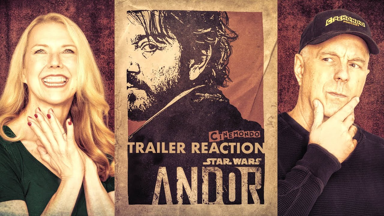 Andor Trailer Reaction! Star Wars Rogue One  Disney + Series!