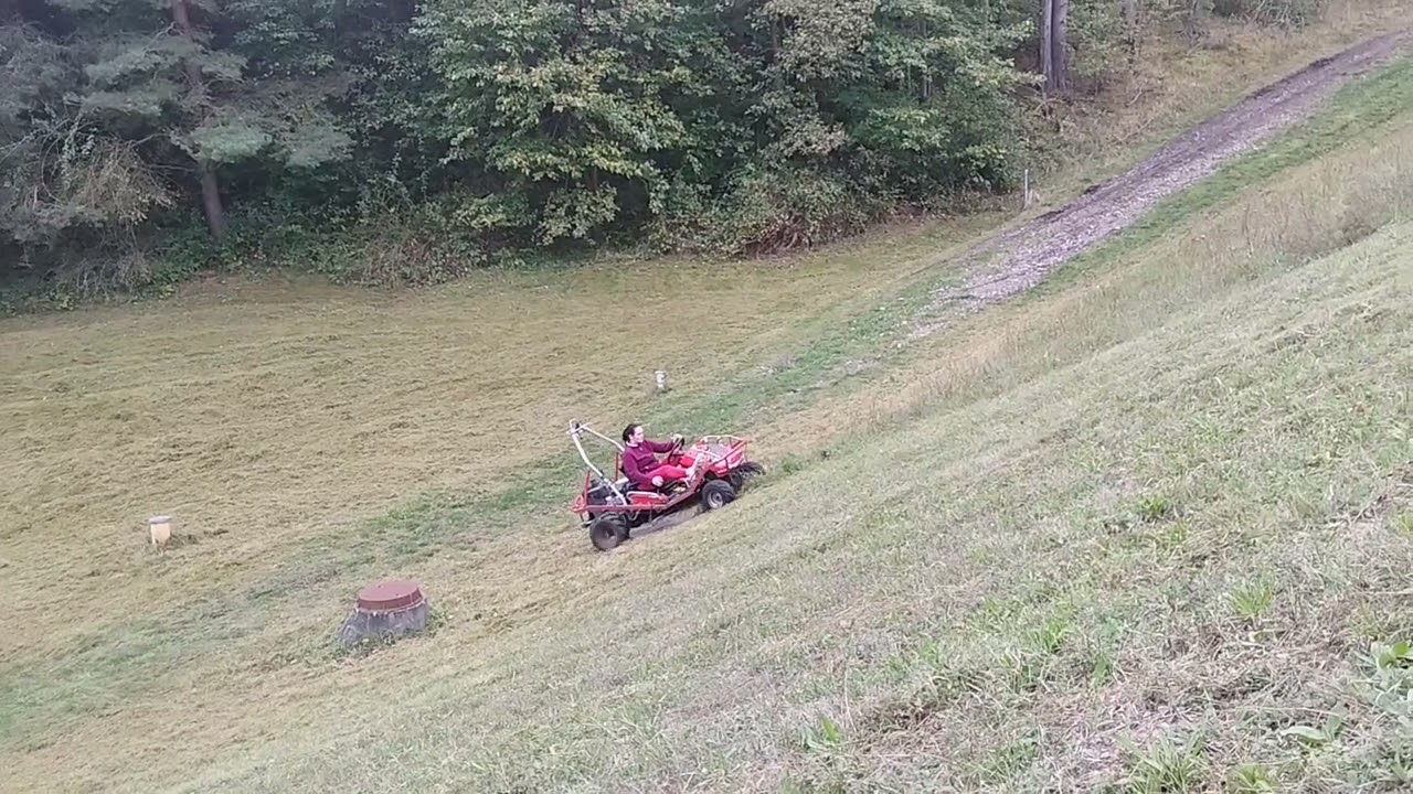 sekání trávy Břeclav Seco crossjet 4x4 zongseng 622 CCM .