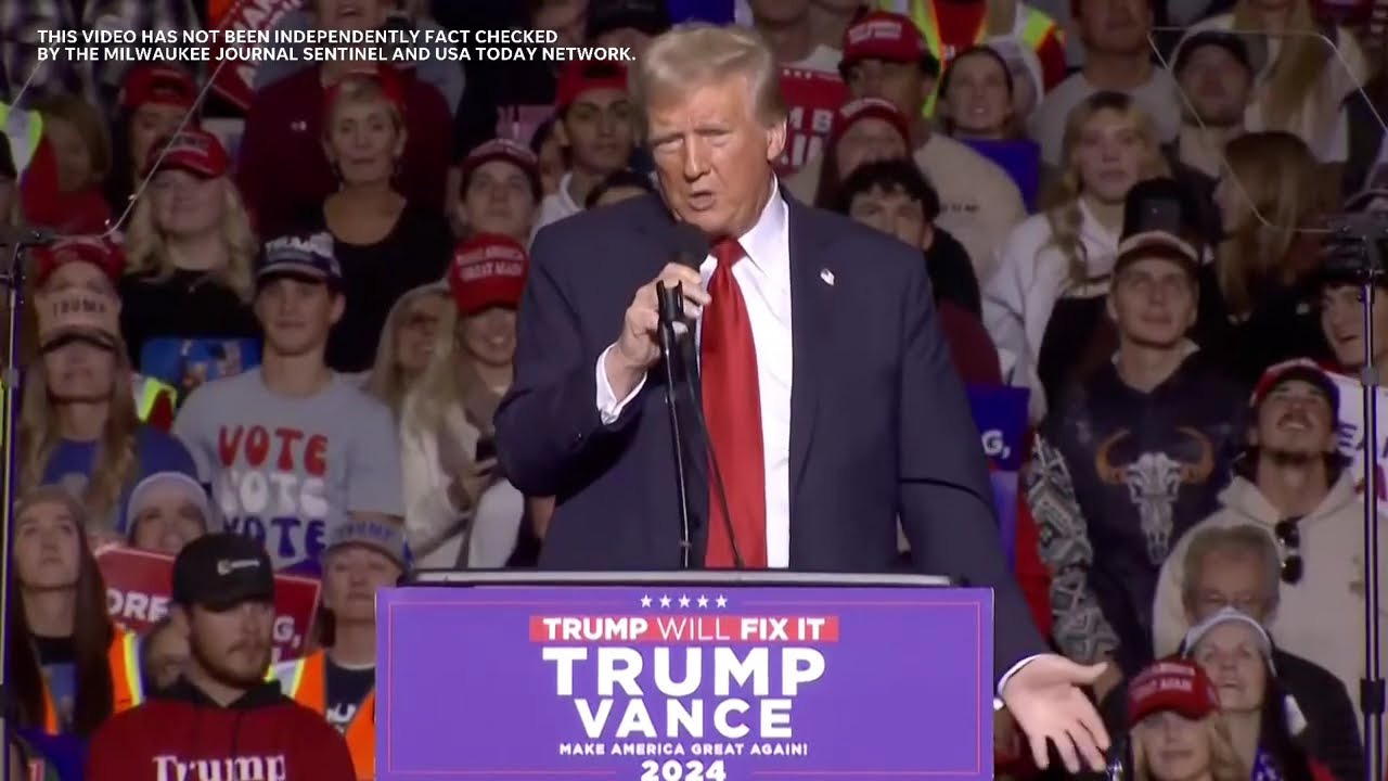 Trump thanks Brett Farve for support, says he's got as much Greek in him as Giannis Antetokounmpo