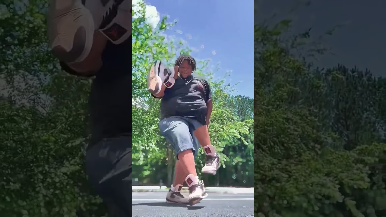 fat man dancing 