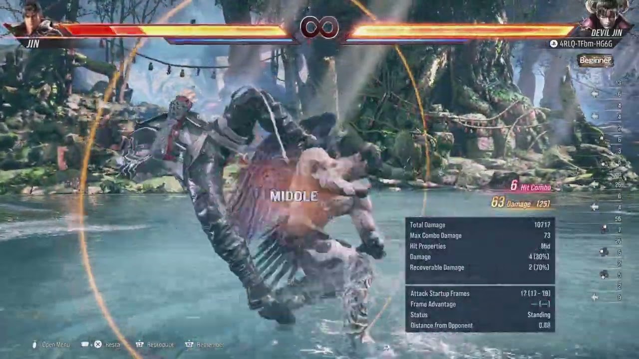 Tekken 8 Bat top practice