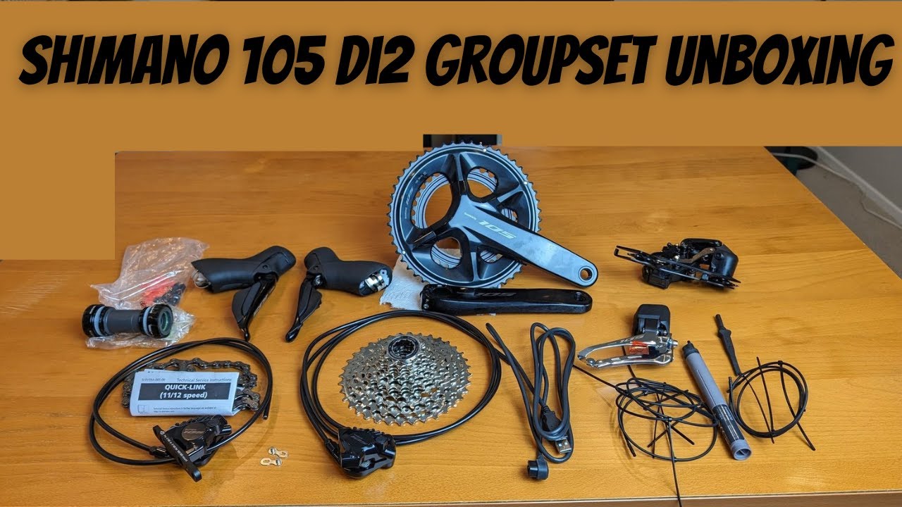 Shimano 12 Speed 105 DI2 Unboxing Specs, Initial Review
