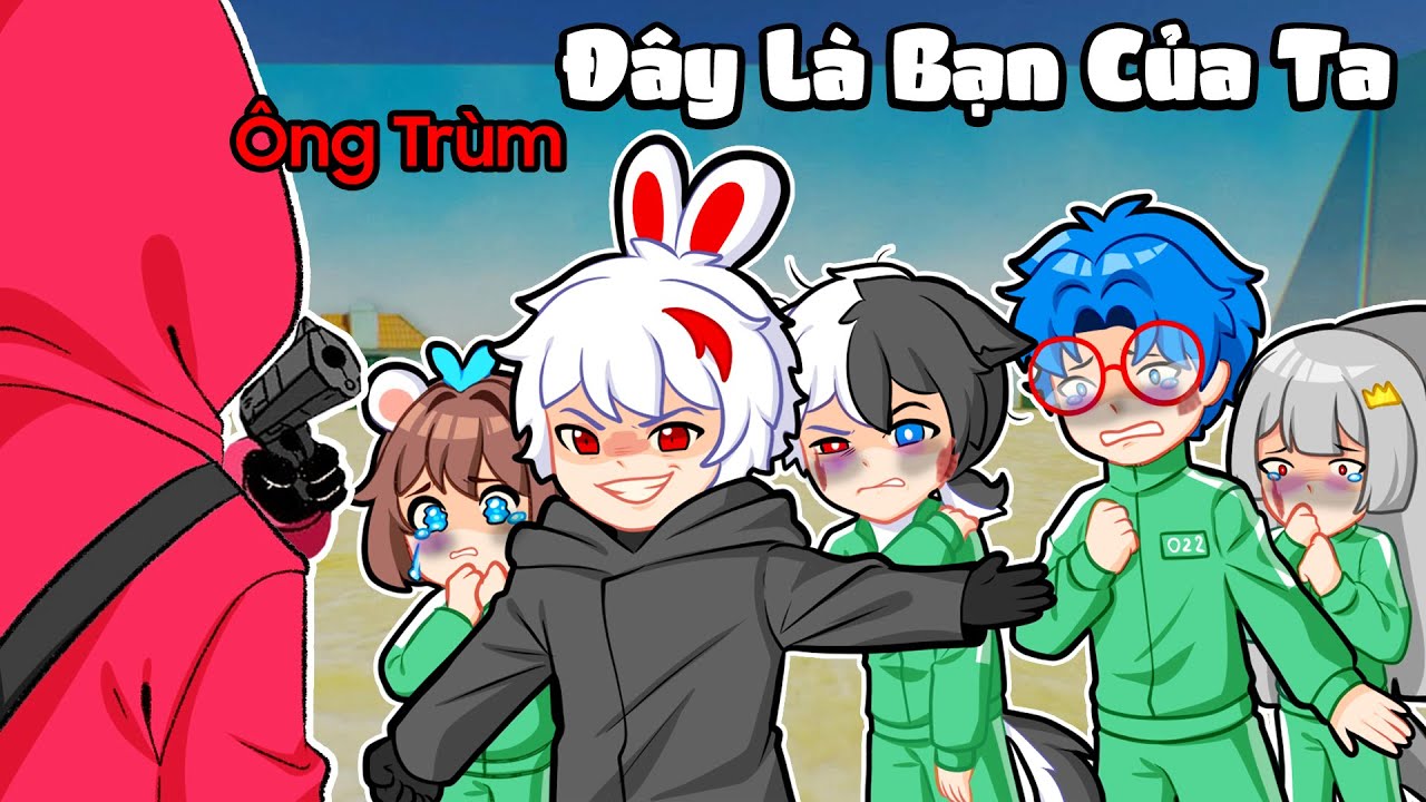 Tui Làm TÊN ÁO ĐEN Chỉ Để Bảo Vệ HỘI BẠN THÂN Trong Squid Game 2 Roblox ☠️