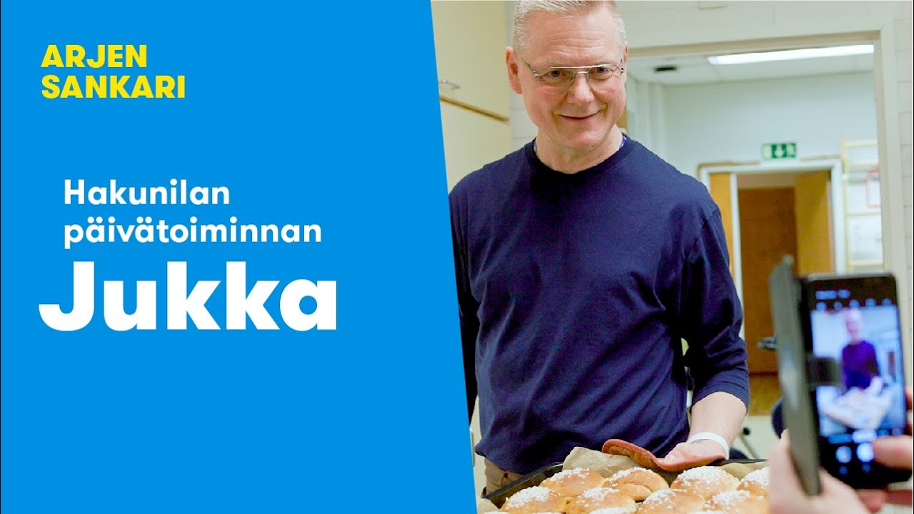Hakunilan päivätoiminnan Jukka, arjen sankari