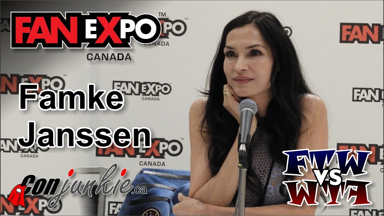 Famke Janssen (Hemlock Grove, X-Men) FAN eXpo Canada 2017 Panel