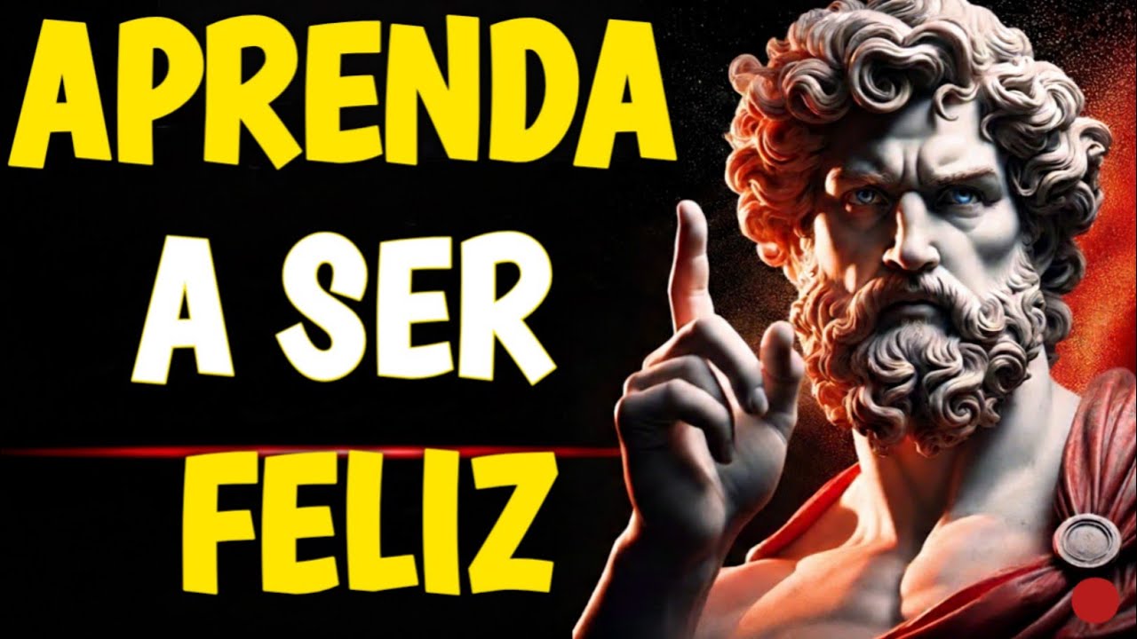 🟡5 estratégias do cérebro para ser 10x mais feliz | Lições Estoicas.