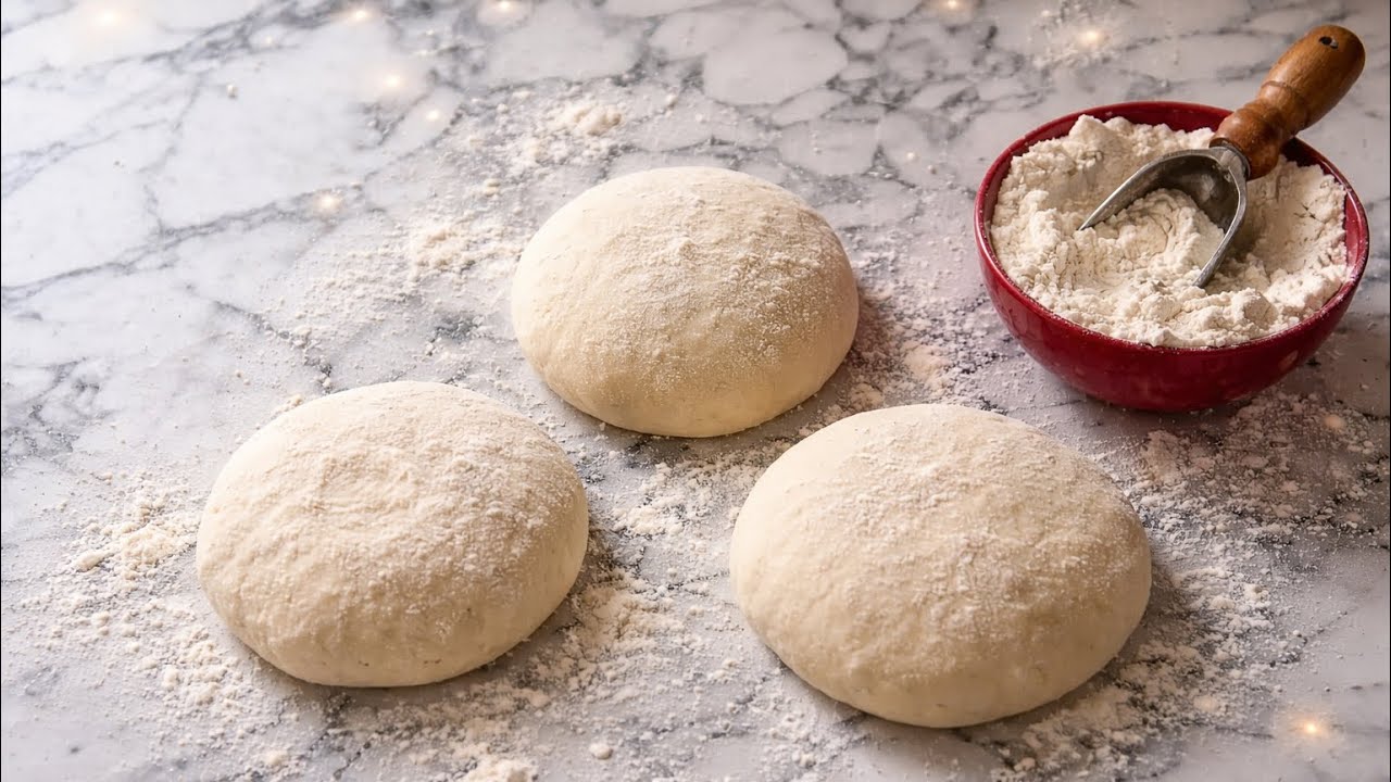 Authentic Italian Pizza Dough| Cold Fermented for Better Flavor 