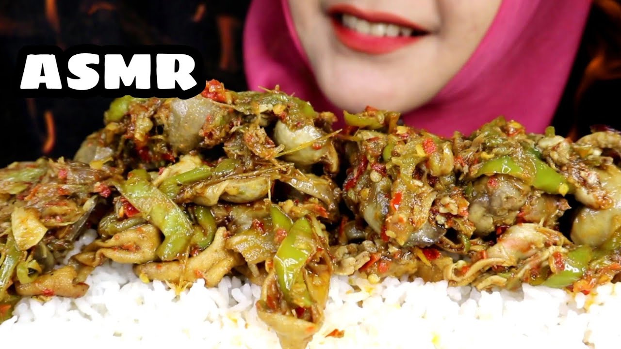 ASMR ATI AMPELA SAMBEL IJO || ASMR INDONESIA || EATING SOUND