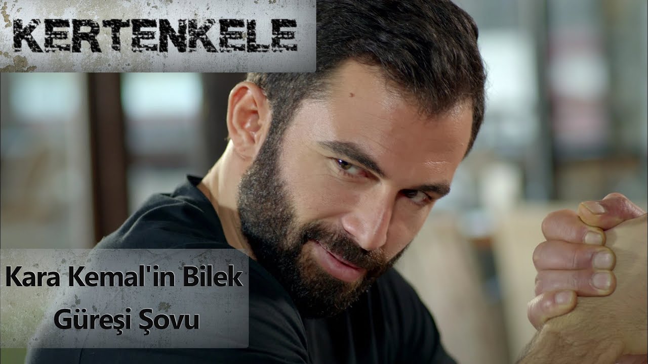 Kara Kemal'in bilek güreşi şovu - Kertenkele