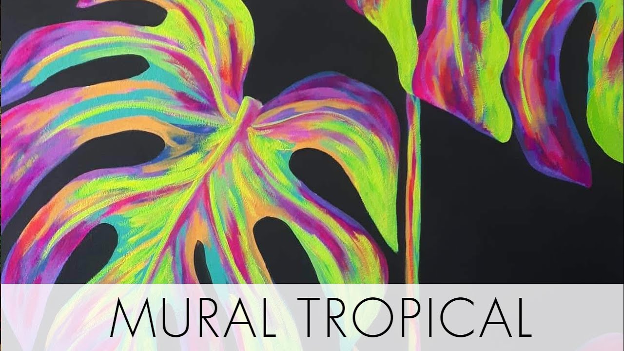 Mural Tropical | FLOR BARK