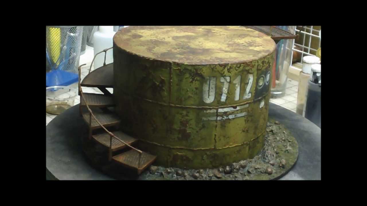 Fuel Tower Wargaming Terrain - Miniwar Gaming Group Build 45 - Industrial Board