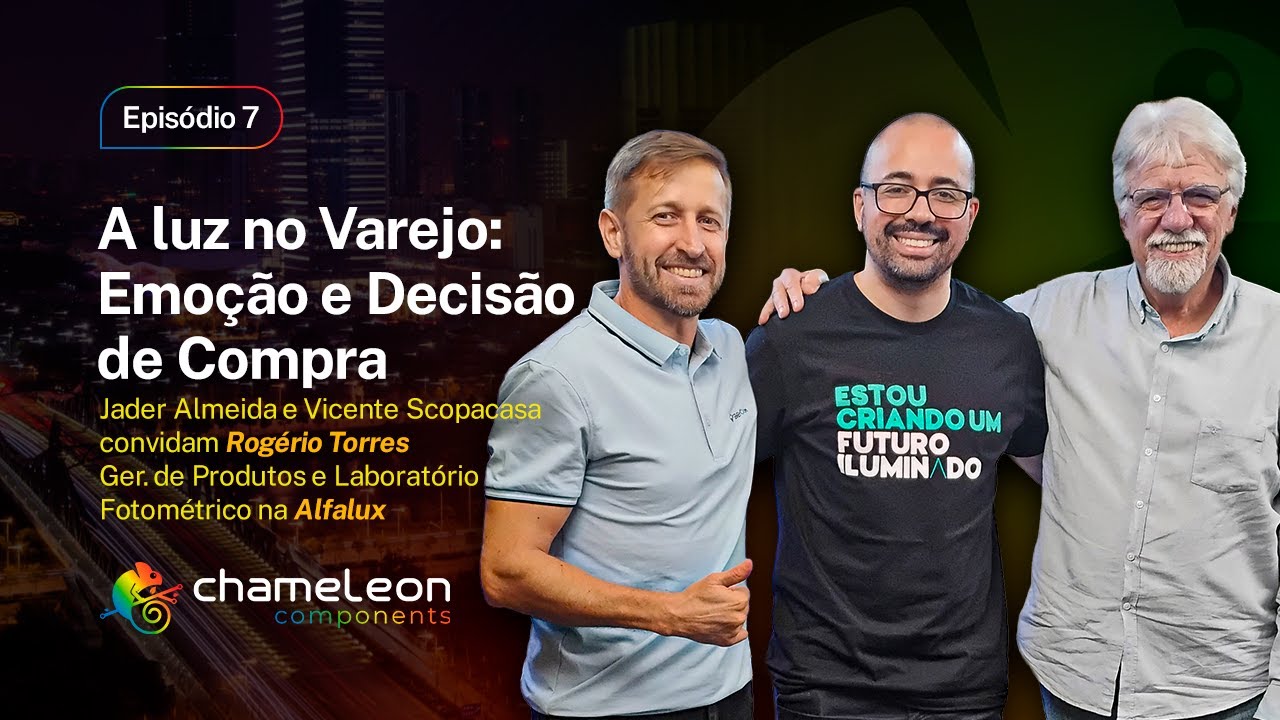 A Luz no Varejo: Emoção e Decisão de Compra | Podcast Chameleon Components