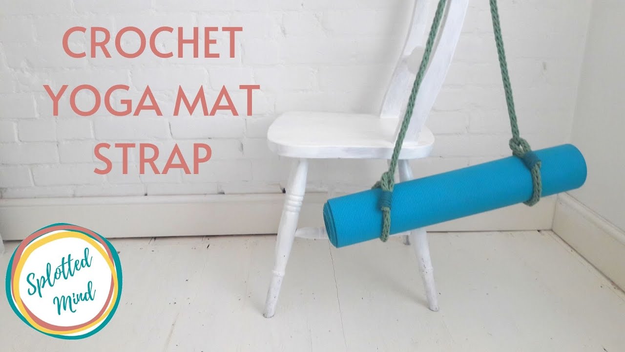 How to crochet a yoga mat strap / Jak zrobić opaskę zaciskowa do maty do jogi na szydełku