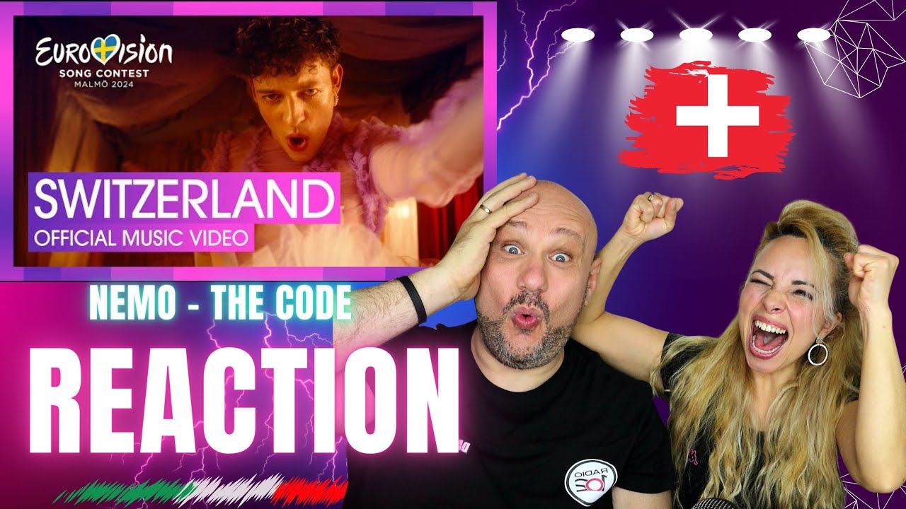 Nemo - The Code | Switzerland 🇨🇭 | 🇮🇹 Italian Reaction | Eurovision 2024 