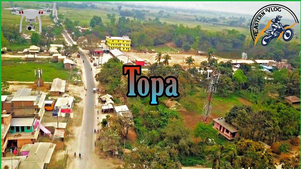 TOPA | TOPA BAZAAR | पशु हटिया | SAPTARI | DRONE VIEW | EASTERN VLOG