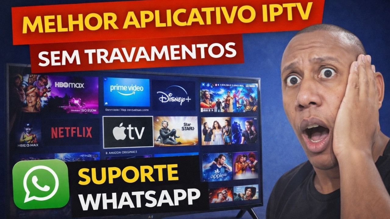 melhor app iptv 2026 atualizado? aplicativo iptv que n&atilde;o trava? melhor player iptv para android tv 2