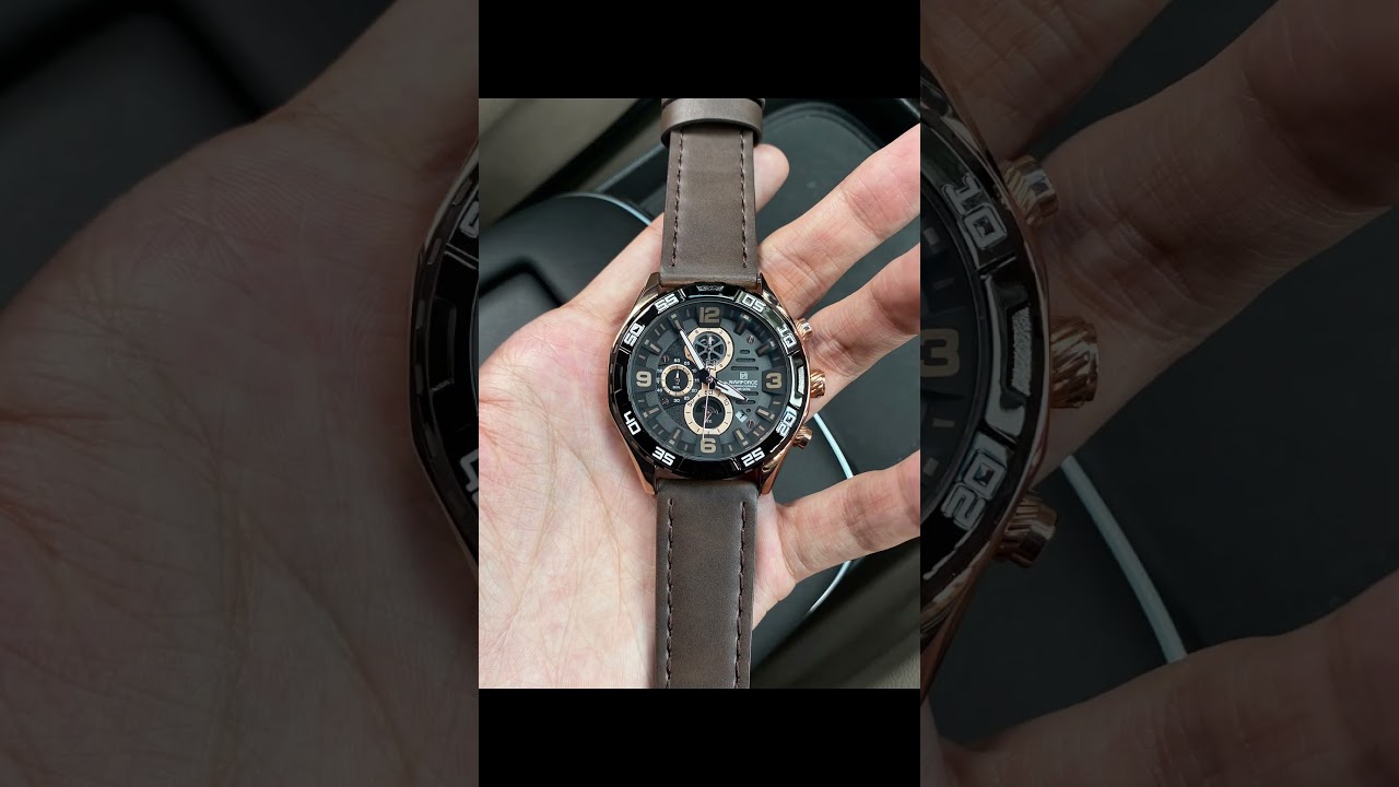 NAVIFORCE Watch NF8043 Quartz Chronoaraph Watch (Casual & Minimalist Style)#shorts
