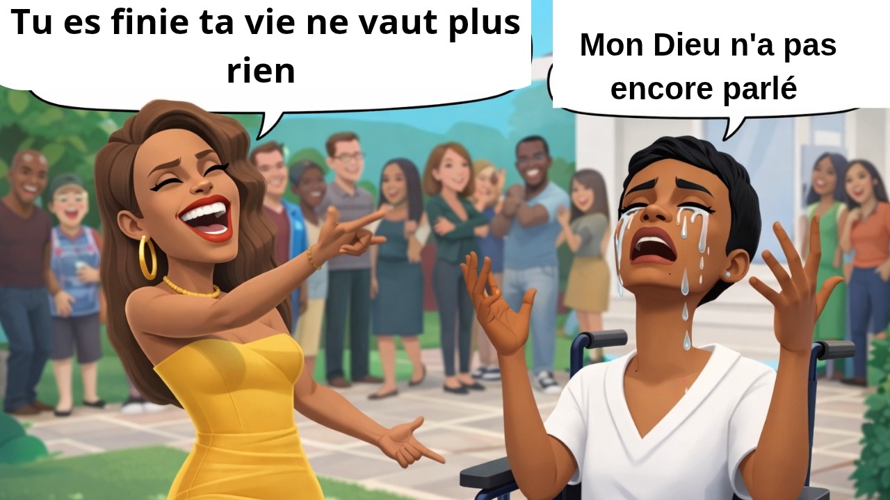 Rejetée pour son handicap, Dieu l'a élevée au-dessus de ceux qui l'humiliaient.#animationchretienne