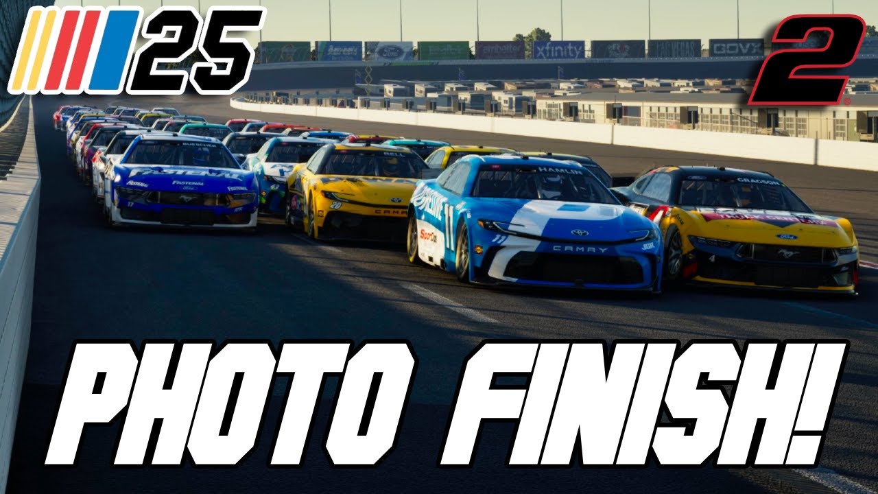 БЕЗУМНЫЙ ФОТОФИНИШ! | Сезон чемпионата NASCAR 25
