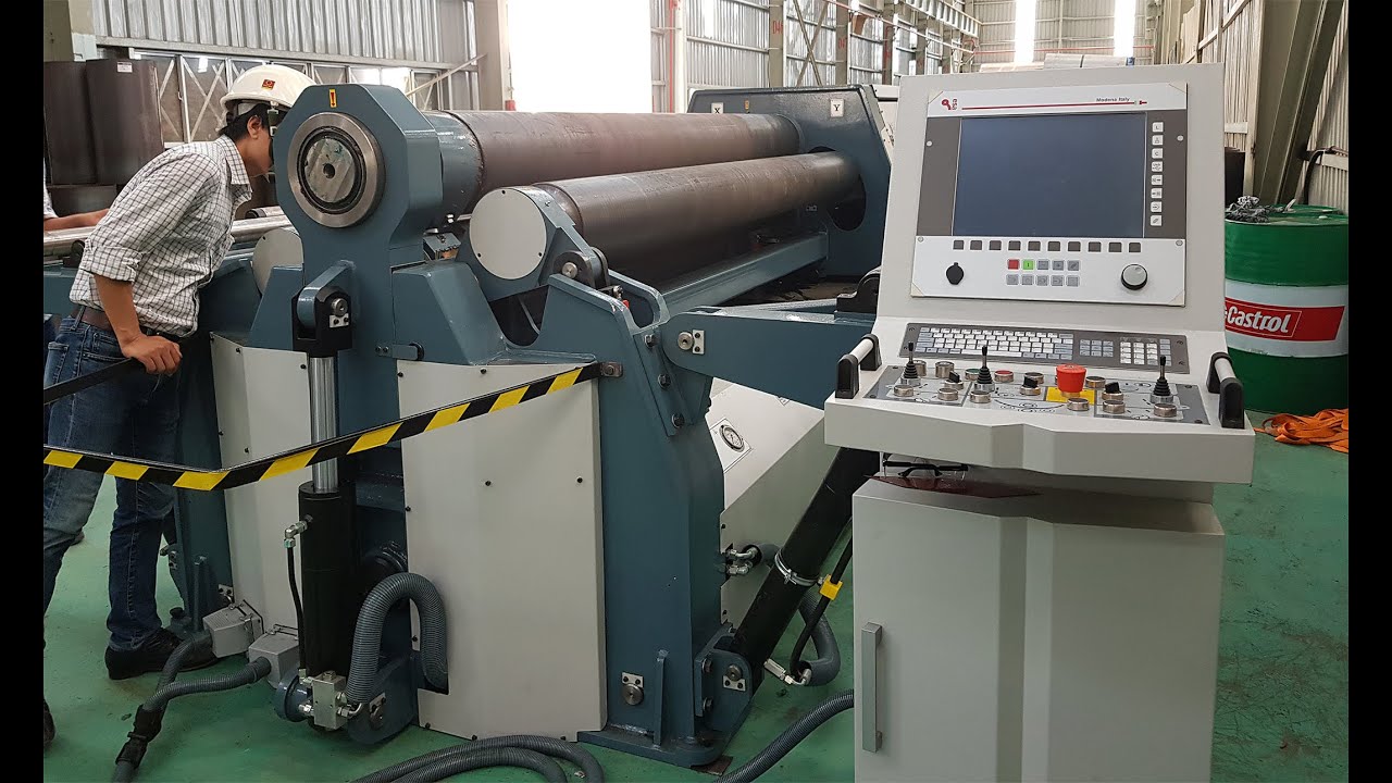 Máy lốc tôn 4 trục Durma tại Hoa Sen Nghệ An