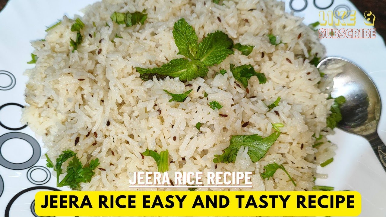 jeera rice🍚 tasty and easy to make 🍛 jaldi banne wala restaurant style jeera rice🍚 #jeerarice