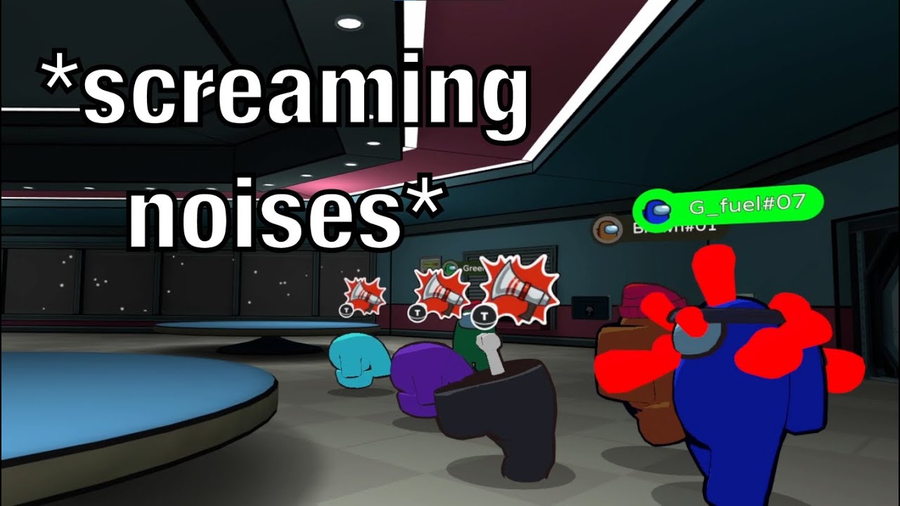 Crying Kids and Singing People in Among Us VR!