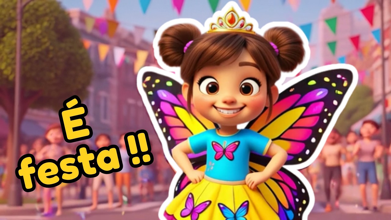 Carnaval da Alegria 🎭🎉 | Música Infantil Animada de Carnaval