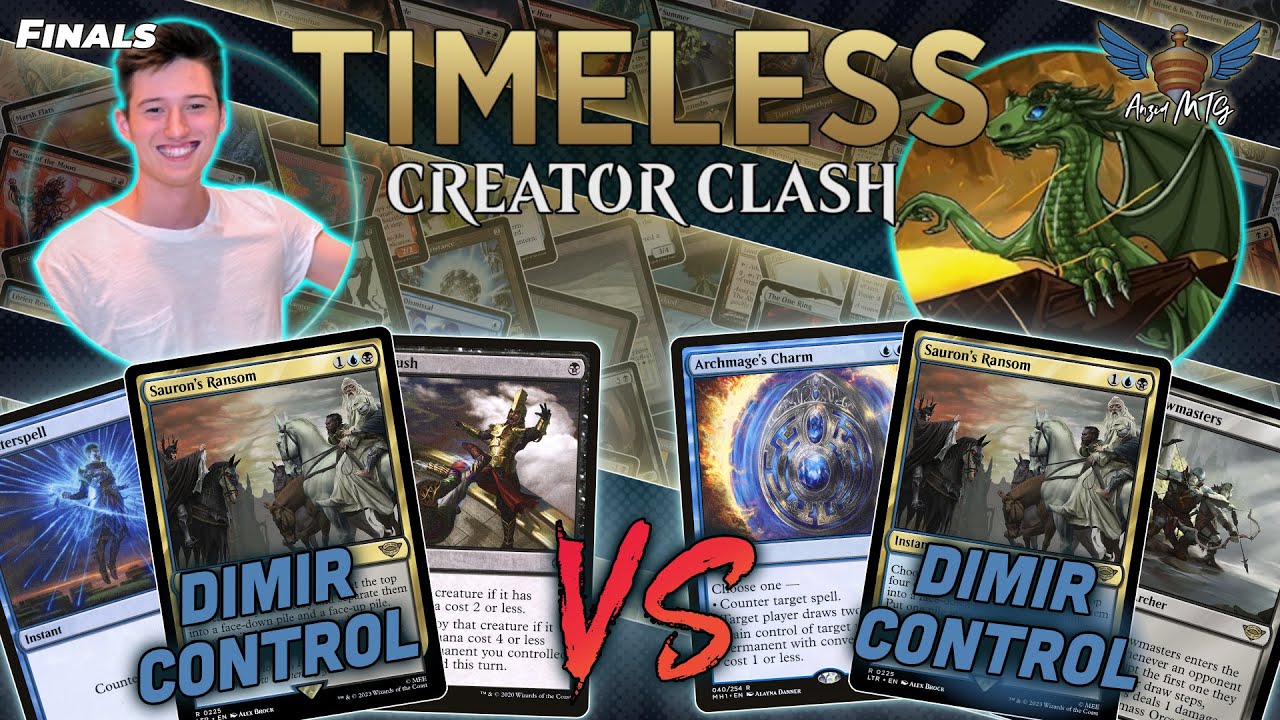 MTG Timeless | Dimir Control vs Dimir Control | Timeless Creator Clash | Finals