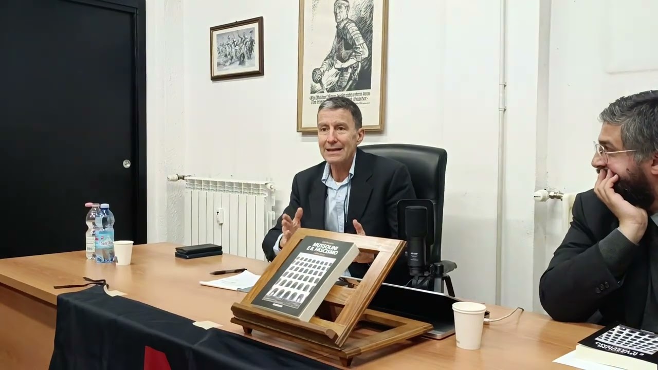 Caio Mussolini Conferenza su Mussolini e Fascismo l'Altra Storia a Milano – Parte 1