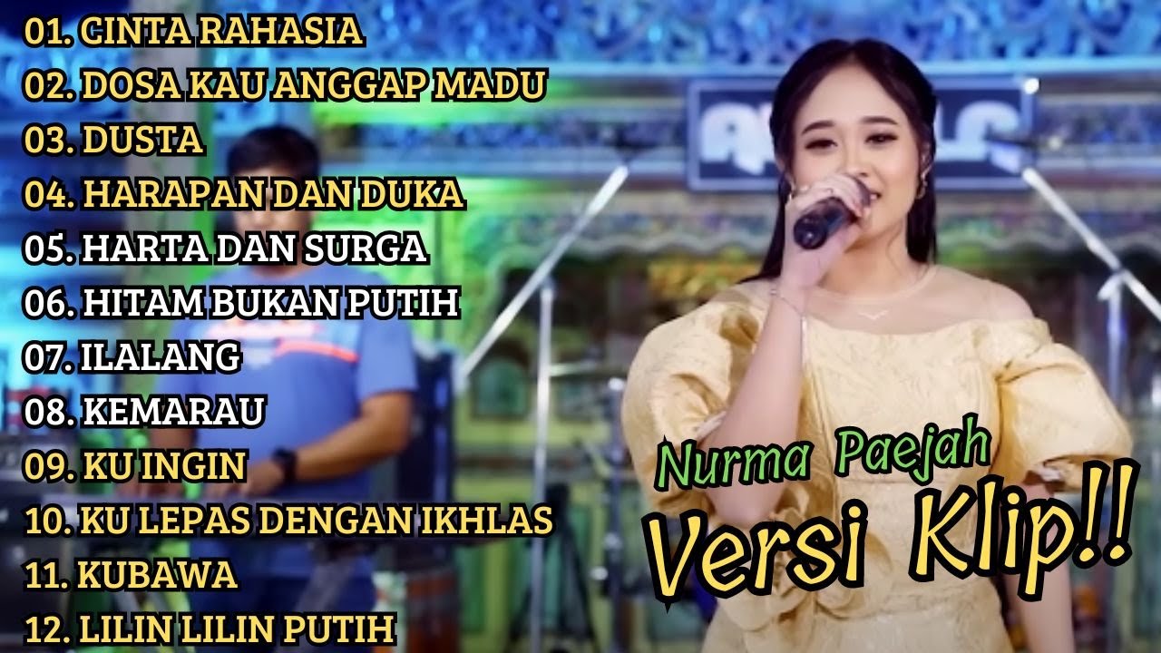 ( CINTA RAHASIA ) NURMA PAEJAH ADELLA FULL ALBUM PILIHAN | VERSI VIDIO KLIP!