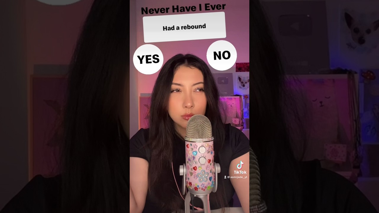 never have I ever - EX BOYFRIEND EDITION lol #asmr #asmrshorts #asmrjade