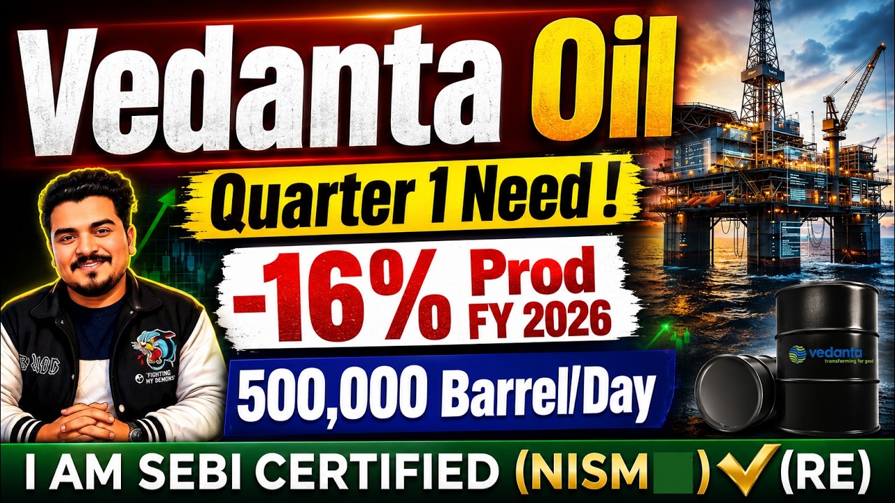Vedanta Oil क्यों गिरा | Vedanta Oil and Gas Share News | Vedanta Oil and Gas | VOGL Vedanta Share